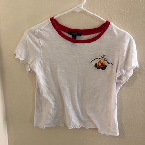 Forever 21 Campfire Crop top